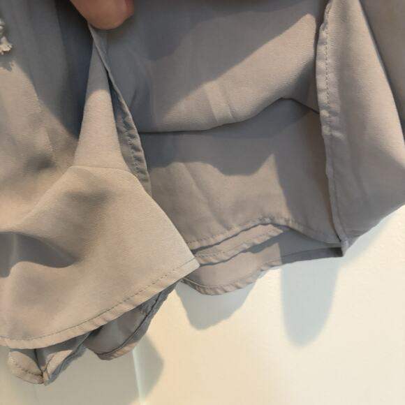 Show Me Your Mumu Roxy Romper Women Small Moss Green Plunging Tie Waist Cover Up - Picture 8 of 16